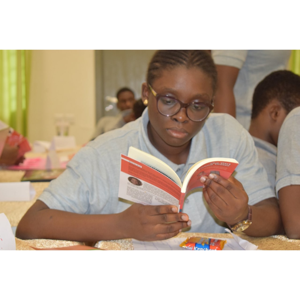 A Student of the prominent Corona Secondary school during their Prefect Training